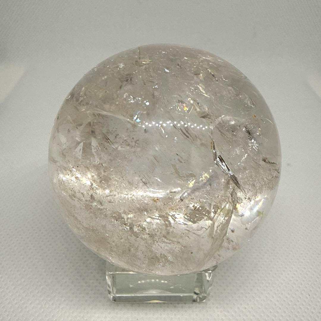 天然石　ピンクアゼツライト　スフィア　【ランダム台座セット】