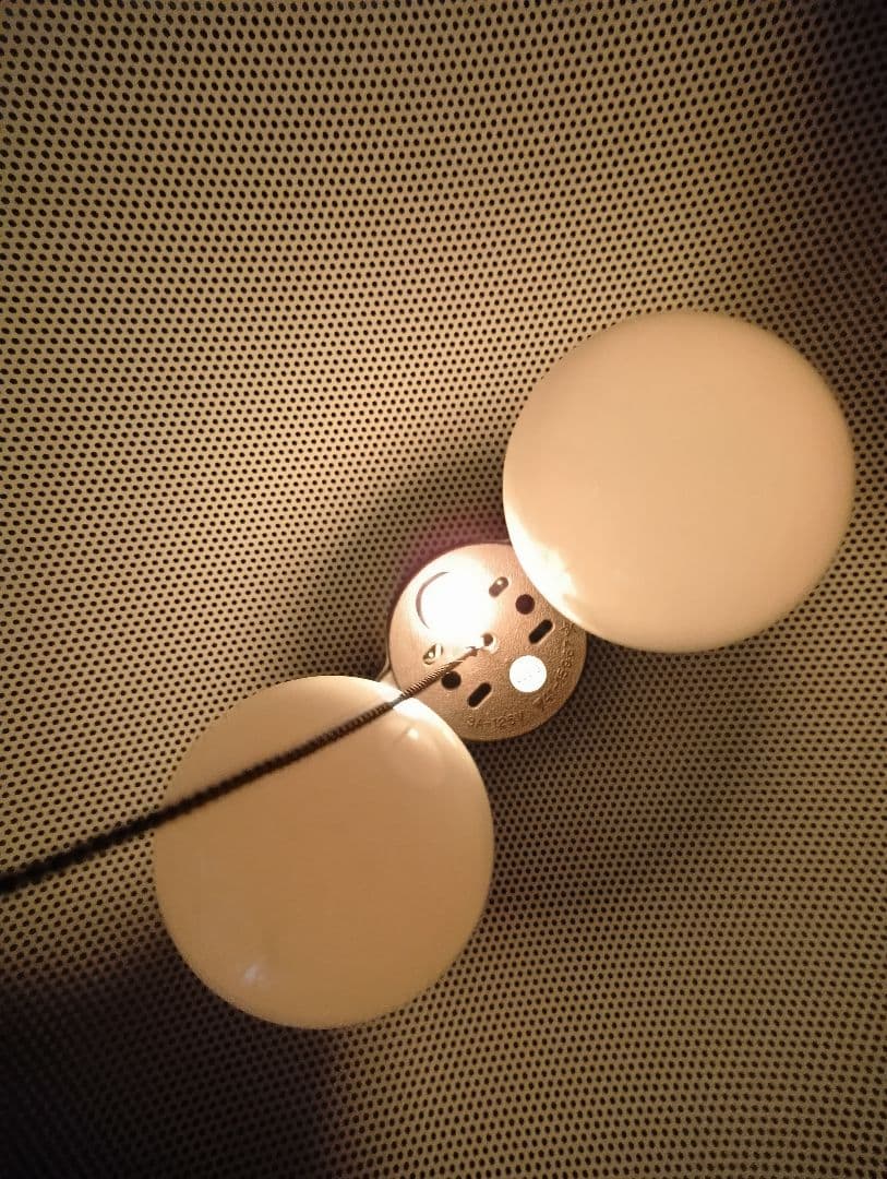 レア　廃盤　1980's　スペースエイジ　ポストモダン　パンチングメタル　ライト