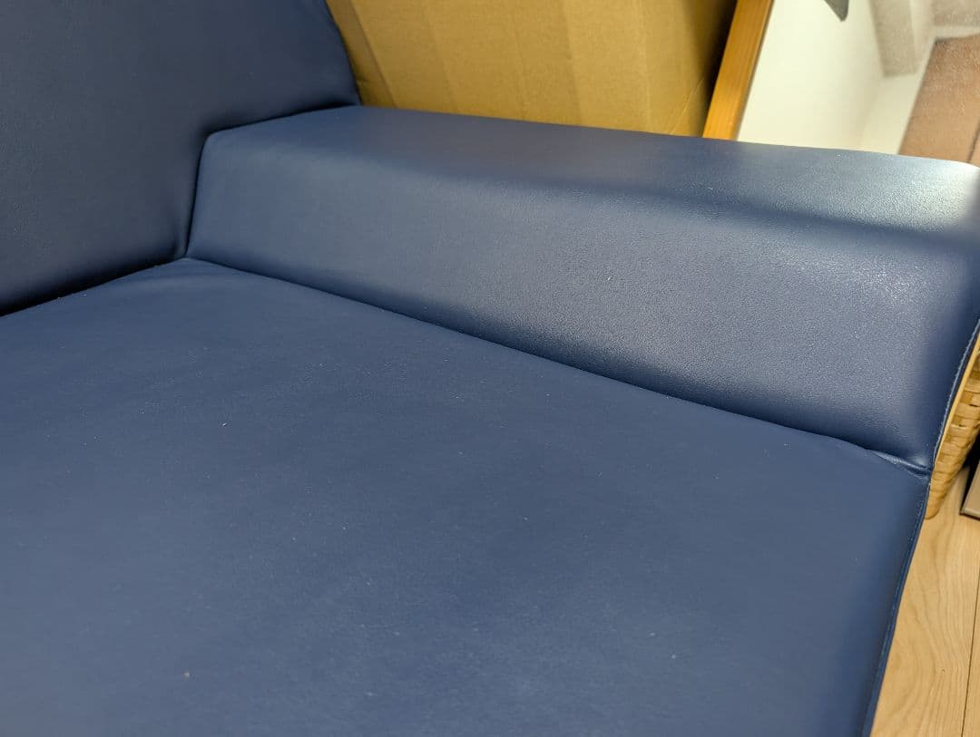 【美品】フランネルソファ シエスタ 3人掛け ソファベッド スツール別出品