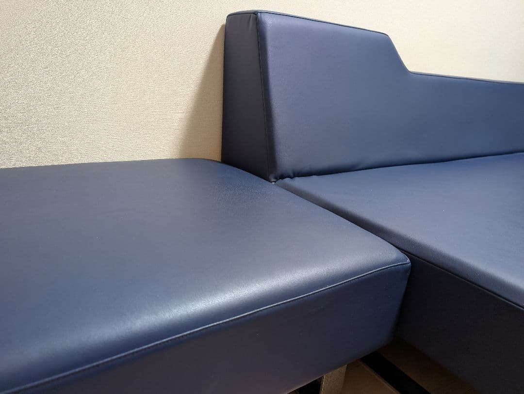 【美品】フランネルソファ シエスタ 3人掛け ソファベッド スツール別出品