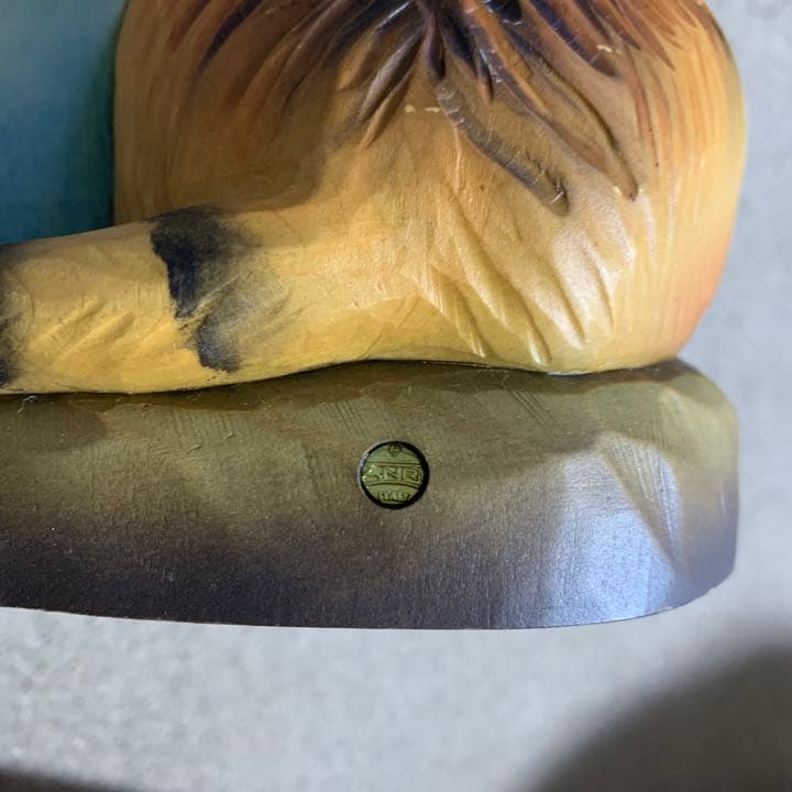 アンリ　ANRI トラ、少女　置物