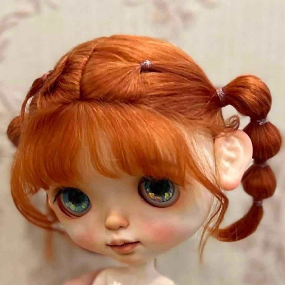 カスタムブライス 海外作家様 微笑み 優しい かわいい 人形 小さなお目目