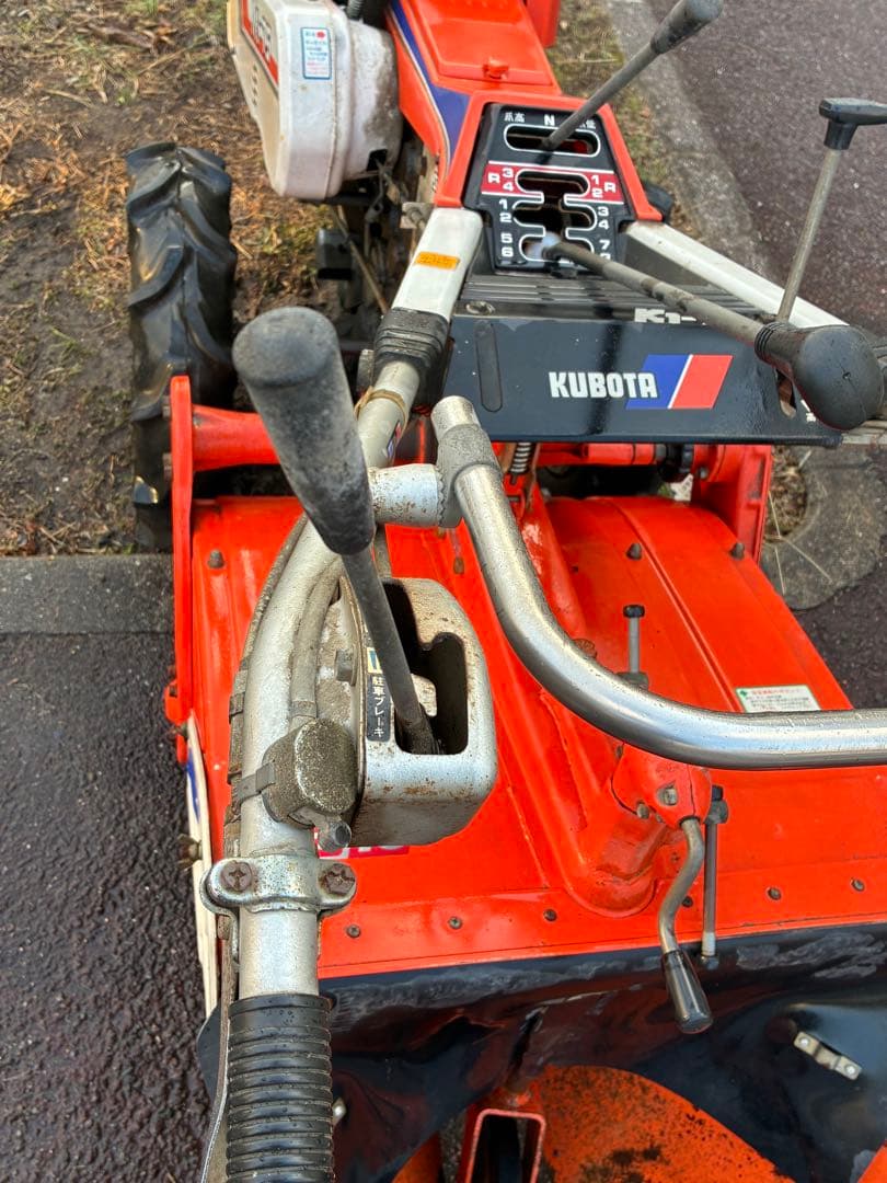 クボタ 耕運機K1-75 7.5馬力ディーゼル エンジン　動作確認済み