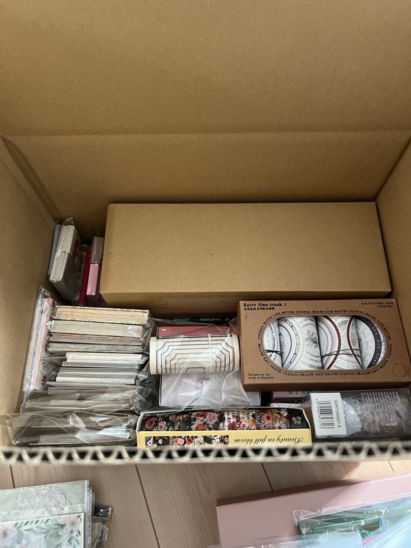 大容量　まとめ売り　コラージュ素材　ペーパー　マスキングテープ