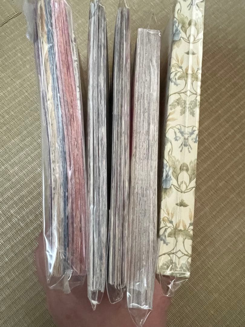 大容量　まとめ売り　コラージュ素材　ペーパー　マスキングテープ