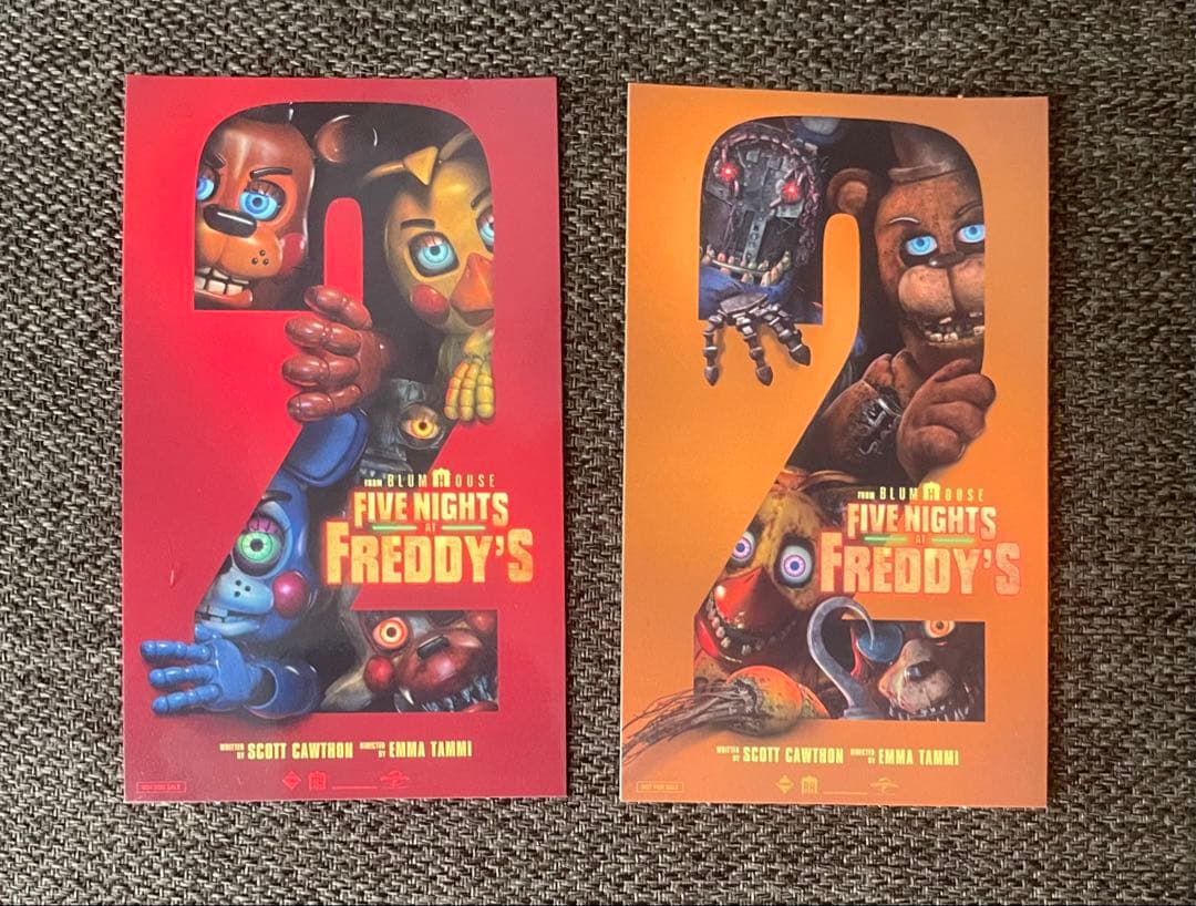 ファイブ・ナイツ・アット・フレディーズ2 入場者特典 ステッカー