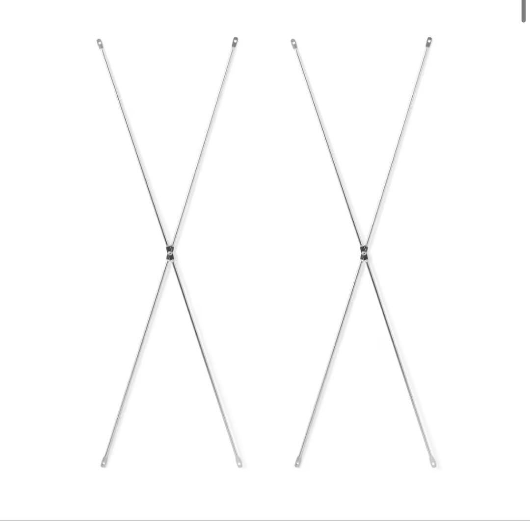 【直接引取限定】無印良品 ステンレスユニットシェルフ 帆立 大 クロスバー