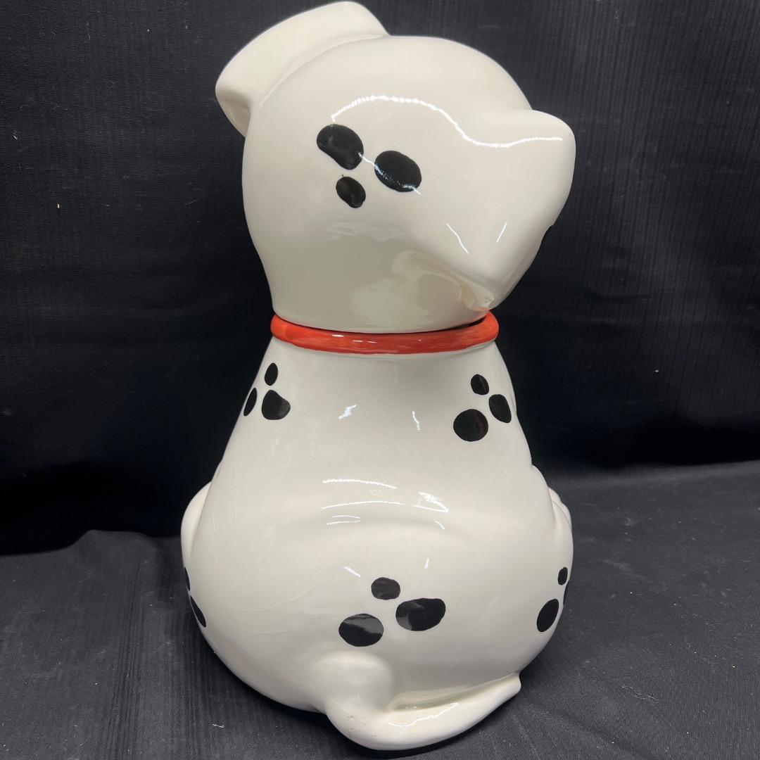 〇※前Dc1009 キャンディポット 犬 イヌ 陶器製