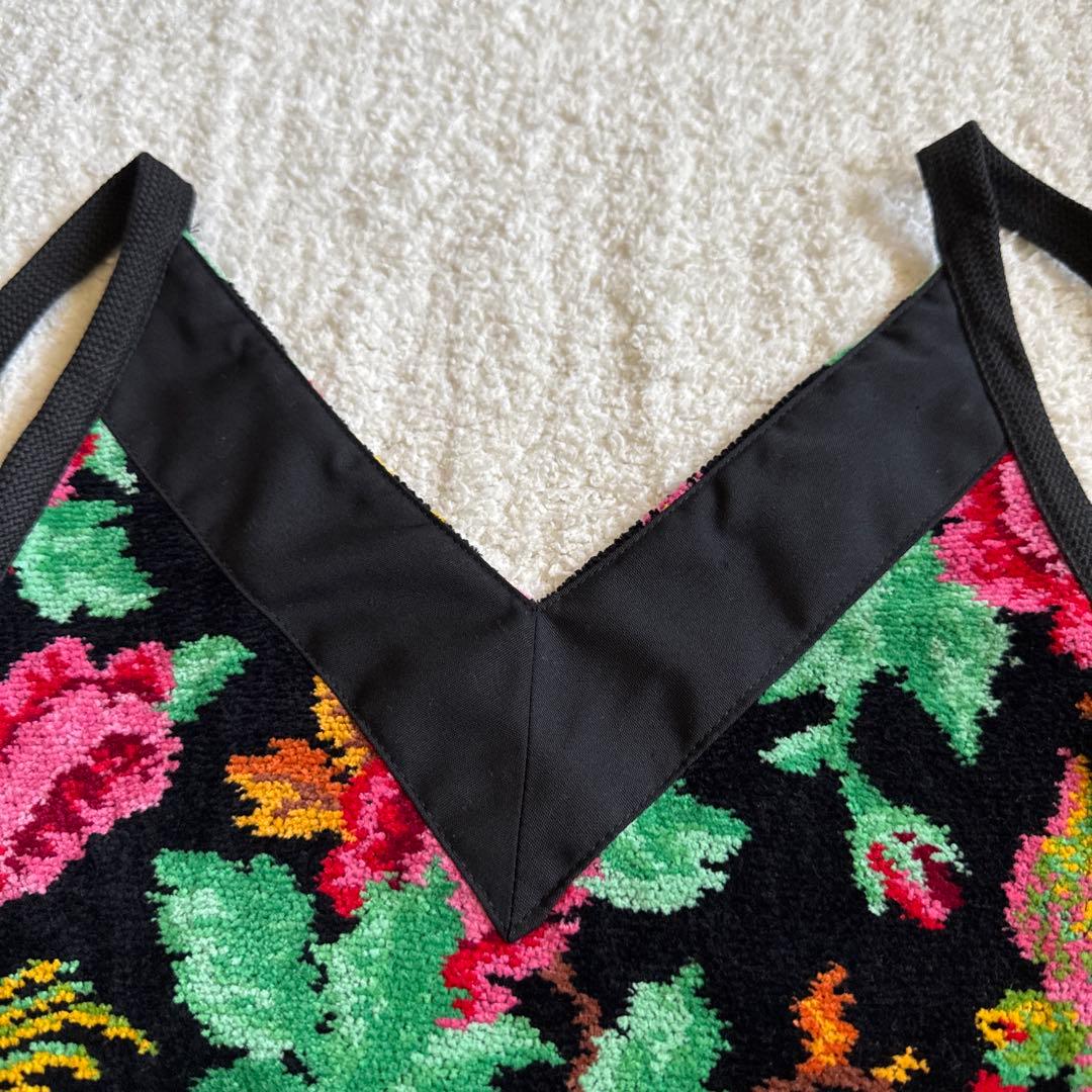 【新品】フェイラーパラディス　エプロン　薔薇　鳳凰