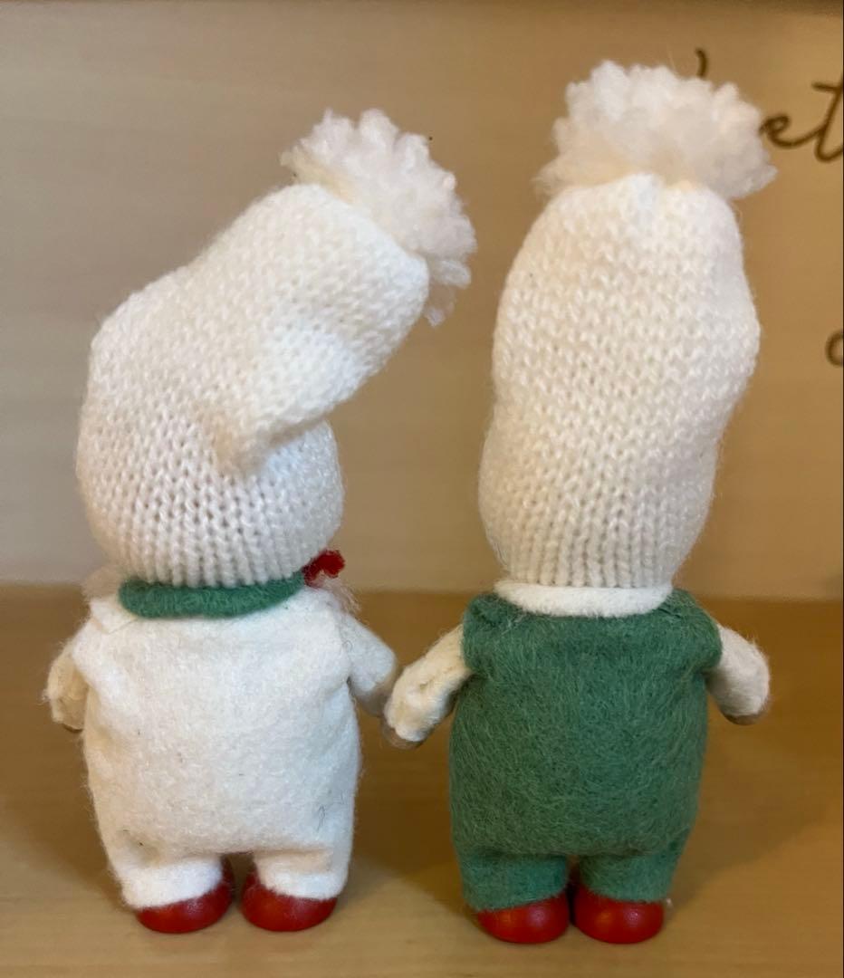 ノルディカニッセ　ロンパースの男の子、女の子　2体セット