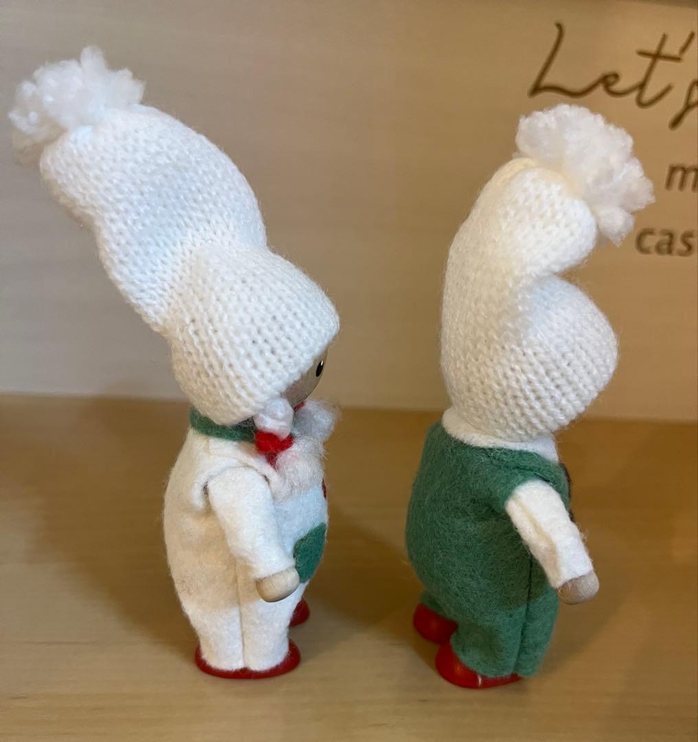 ノルディカニッセ　ロンパースの男の子、女の子　2体セット