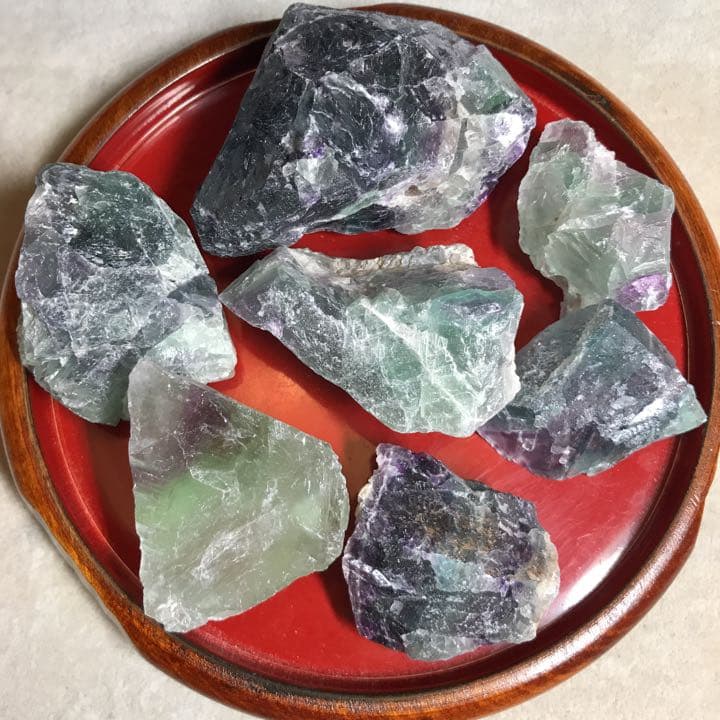 500★特別ご提供★フローライトラフ原石【アメリカ産『蛍石』ロッククリスタル】❤️