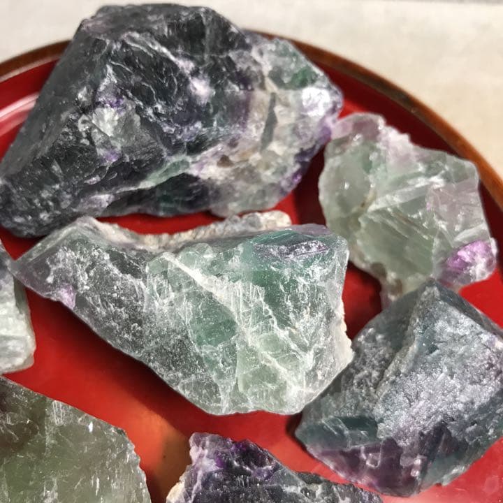 500★特別ご提供★フローライトラフ原石【アメリカ産『蛍石』ロッククリスタル】❤️