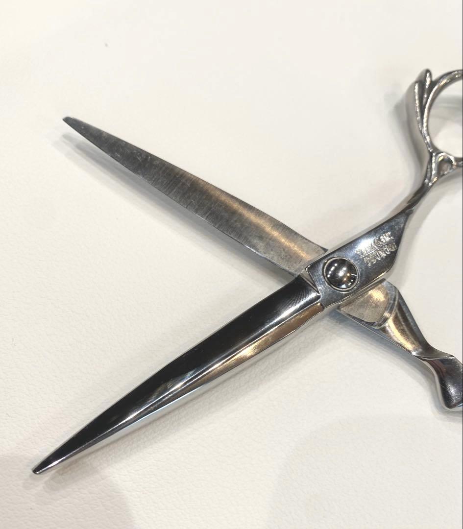 山神剣 カットシザー セニングシザー 2本セット プロ用 美容師 美容学生