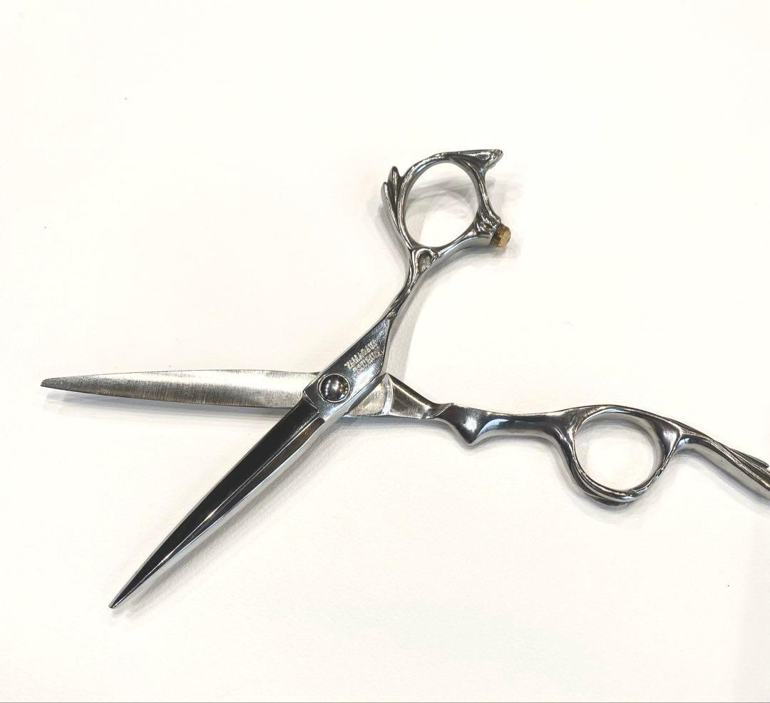 山神剣 カットシザー セニングシザー 2本セット プロ用 美容師 美容学生