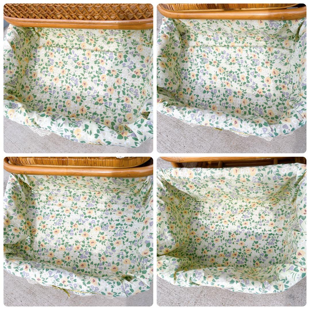 ヴィンテージ★ラタンチェスト 4段 収納棚 ナチュラル アジアン家具 大型籘家具