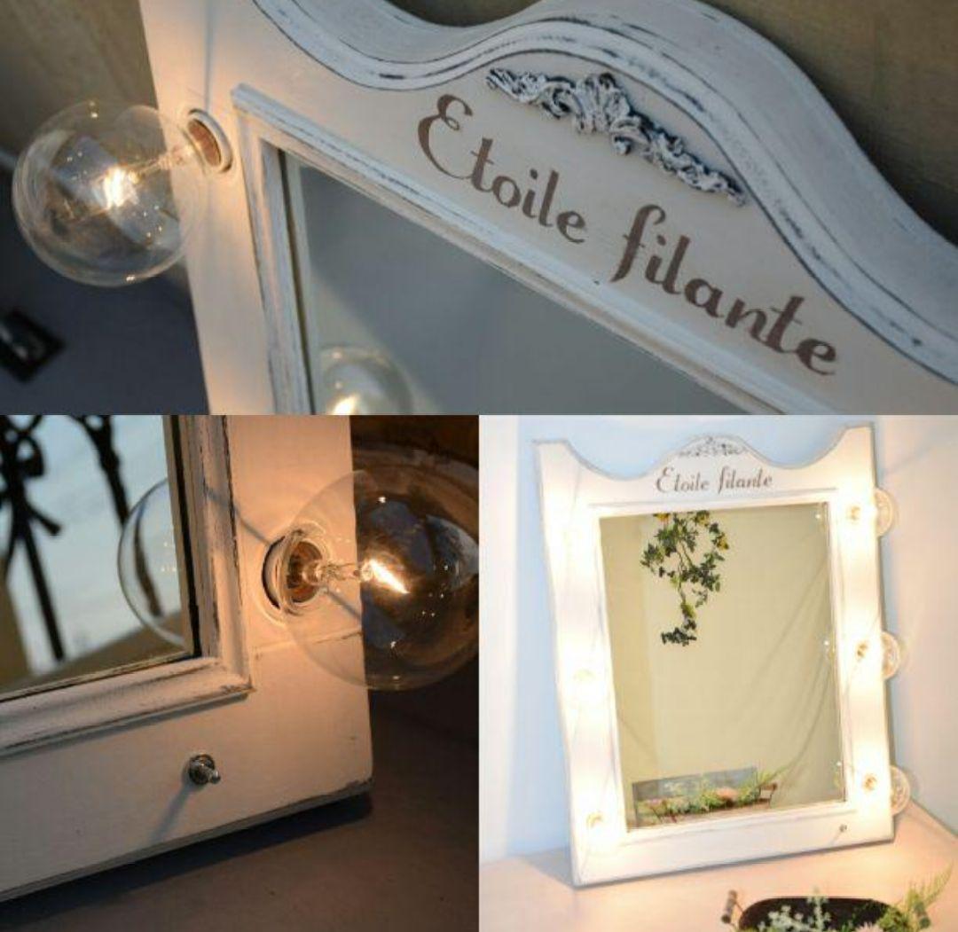 ミラー　照明　ハリウッドミラー 　女優ミラー