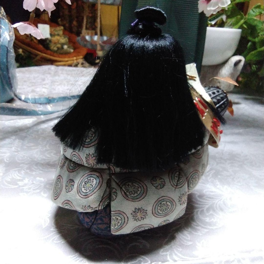 展示品★五月人形★木目込み人形★古布★京都★くろちくKUROTIKU