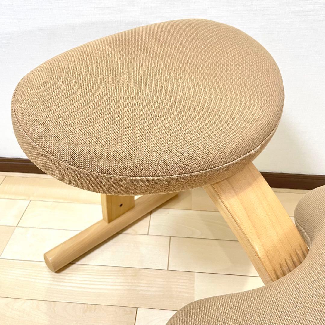 バランスラボ バランスチェア バランスイージー ベージュ 中古美品