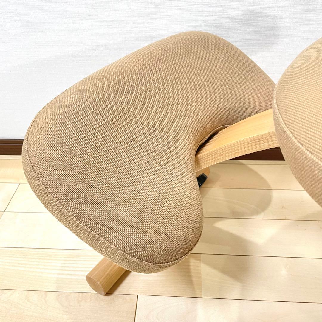 バランスラボ バランスチェア バランスイージー ベージュ 中古美品