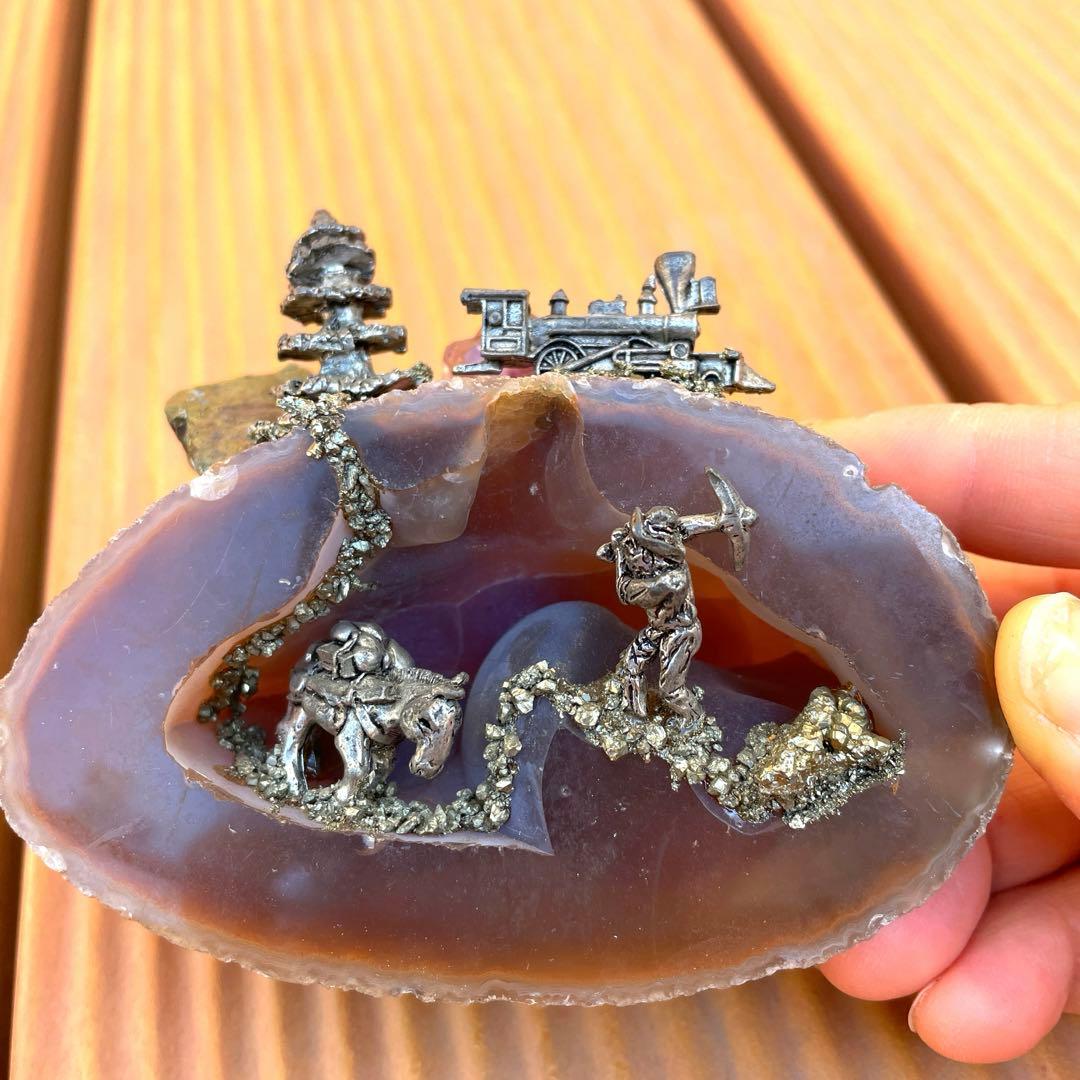 天然石　洞窟　置物 15