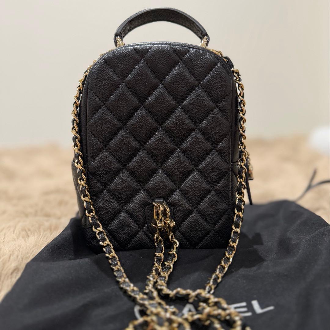 CHANEL MAKEUPバックパック　リュック　キルティング　ノベルティ