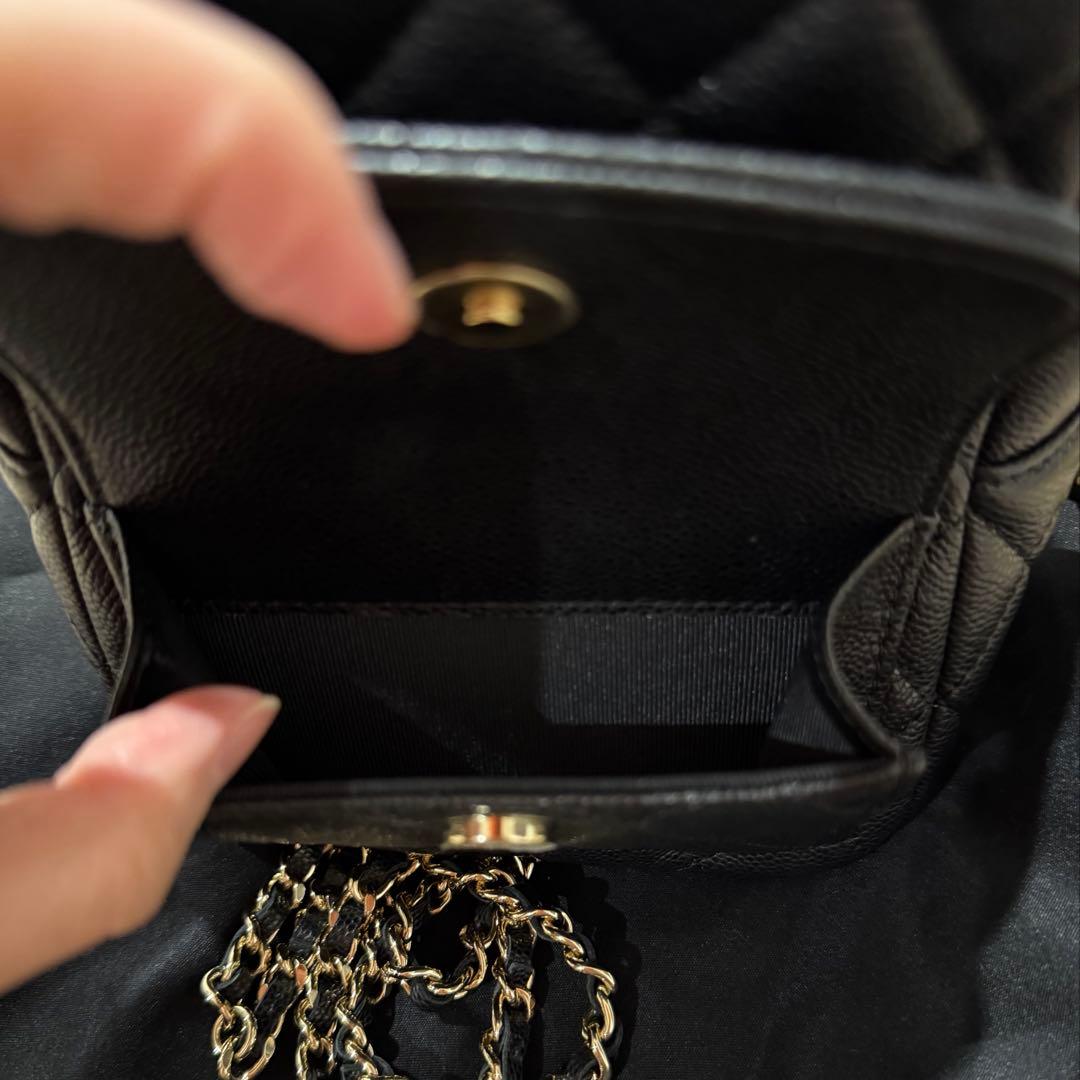 CHANEL MAKEUPバックパック　リュック　キルティング　ノベルティ