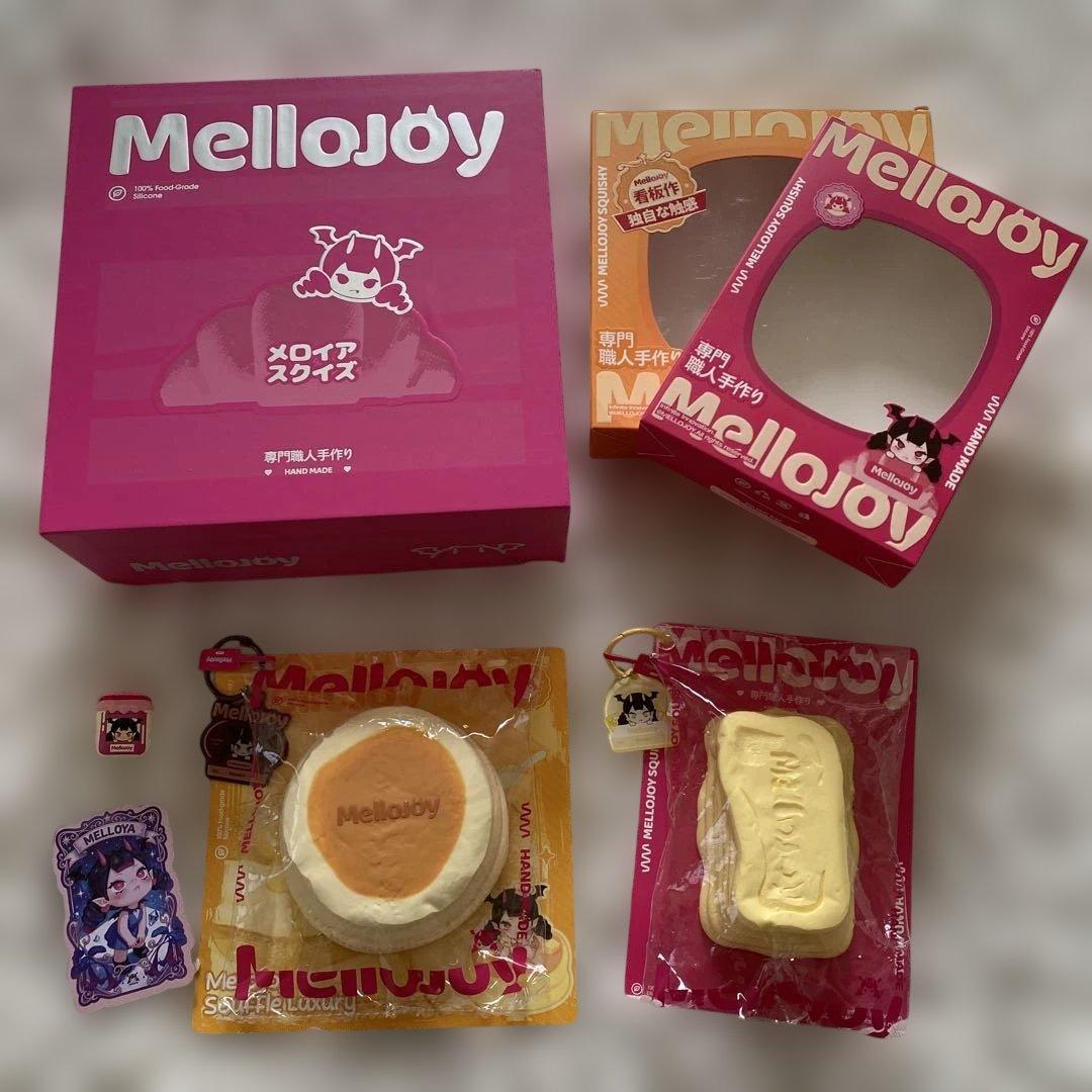 Mellojoyメロジョイ⭐︎最新ギフトボックス⭐︎スクイーズ 贅沢スフレ