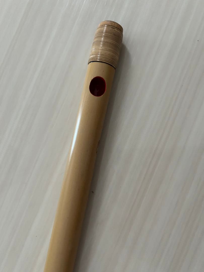 篠笛 竹製 7穴5本調子 新品