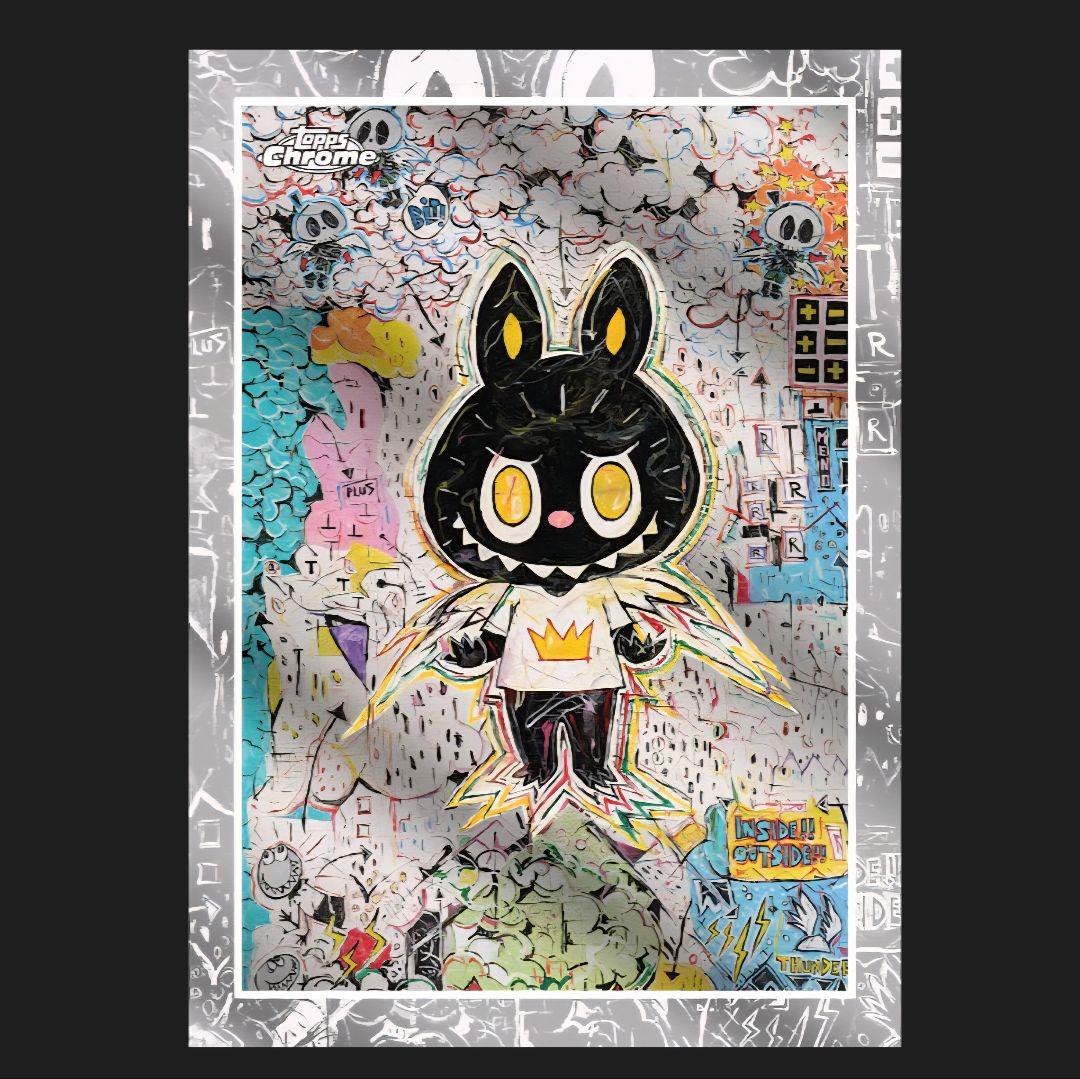 【2点セット】新品・未開封 Topps Chrome Labubu ラブブ