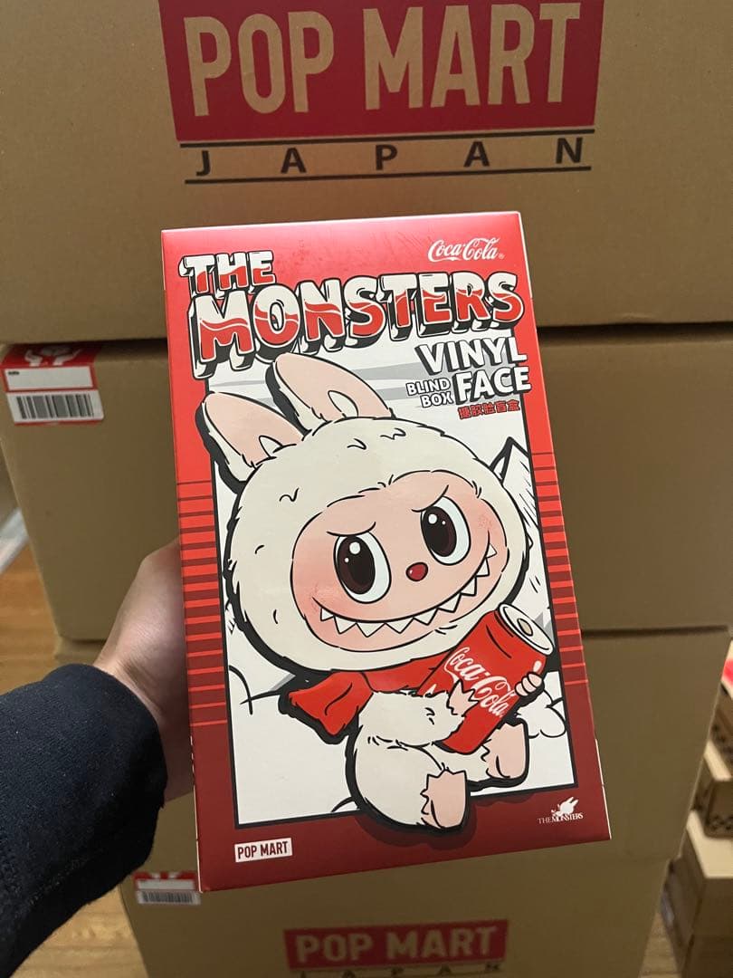 POP MART labubu ラブブ コカコーラ ぬいぐるみ 3箱 正規品
