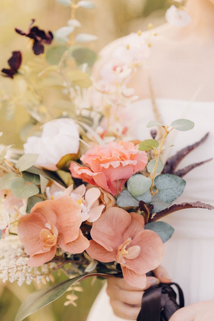 【値下げ中】ウェディングブーケ　ブートニア