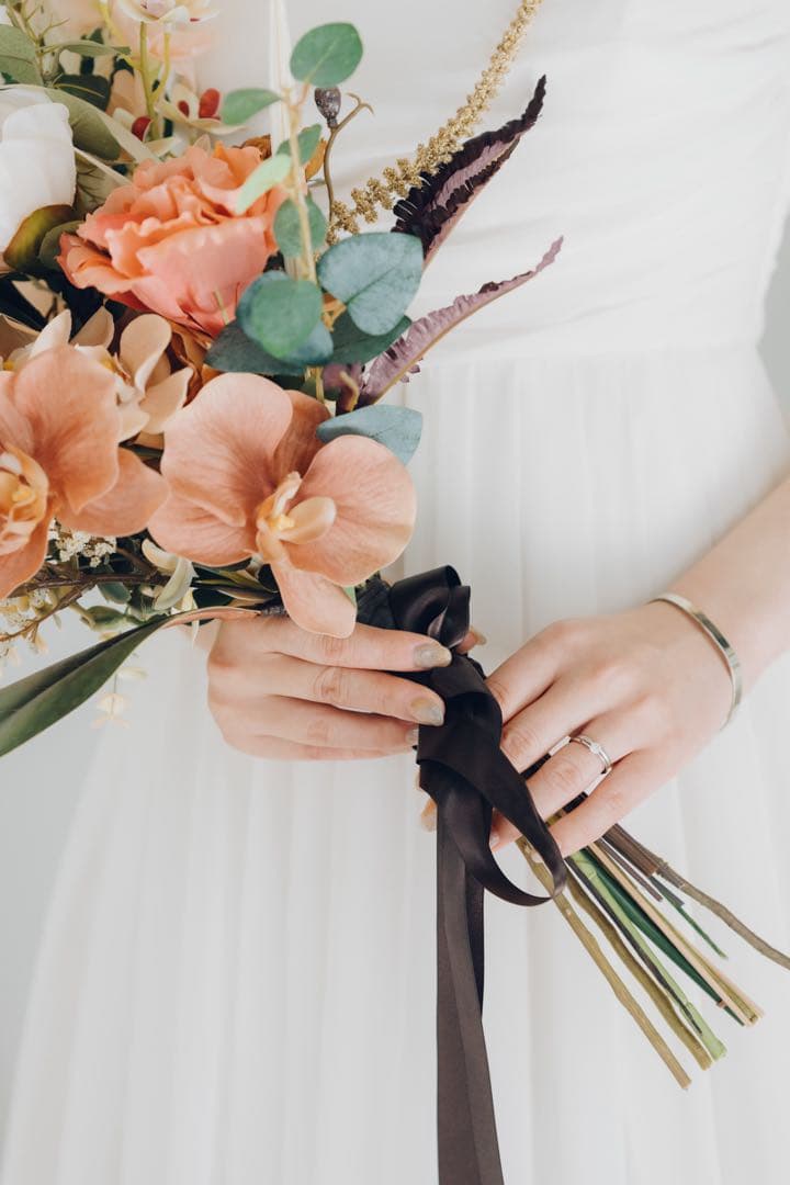 【値下げ中】ウェディングブーケ　ブートニア