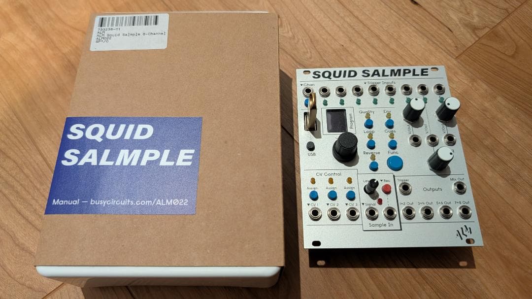 ALM Busy Circuits/Squid Salmple モジュラーシンセ