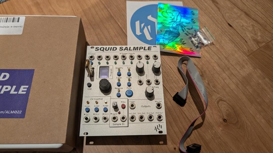 ALM Busy Circuits/Squid Salmple モジュラーシンセ