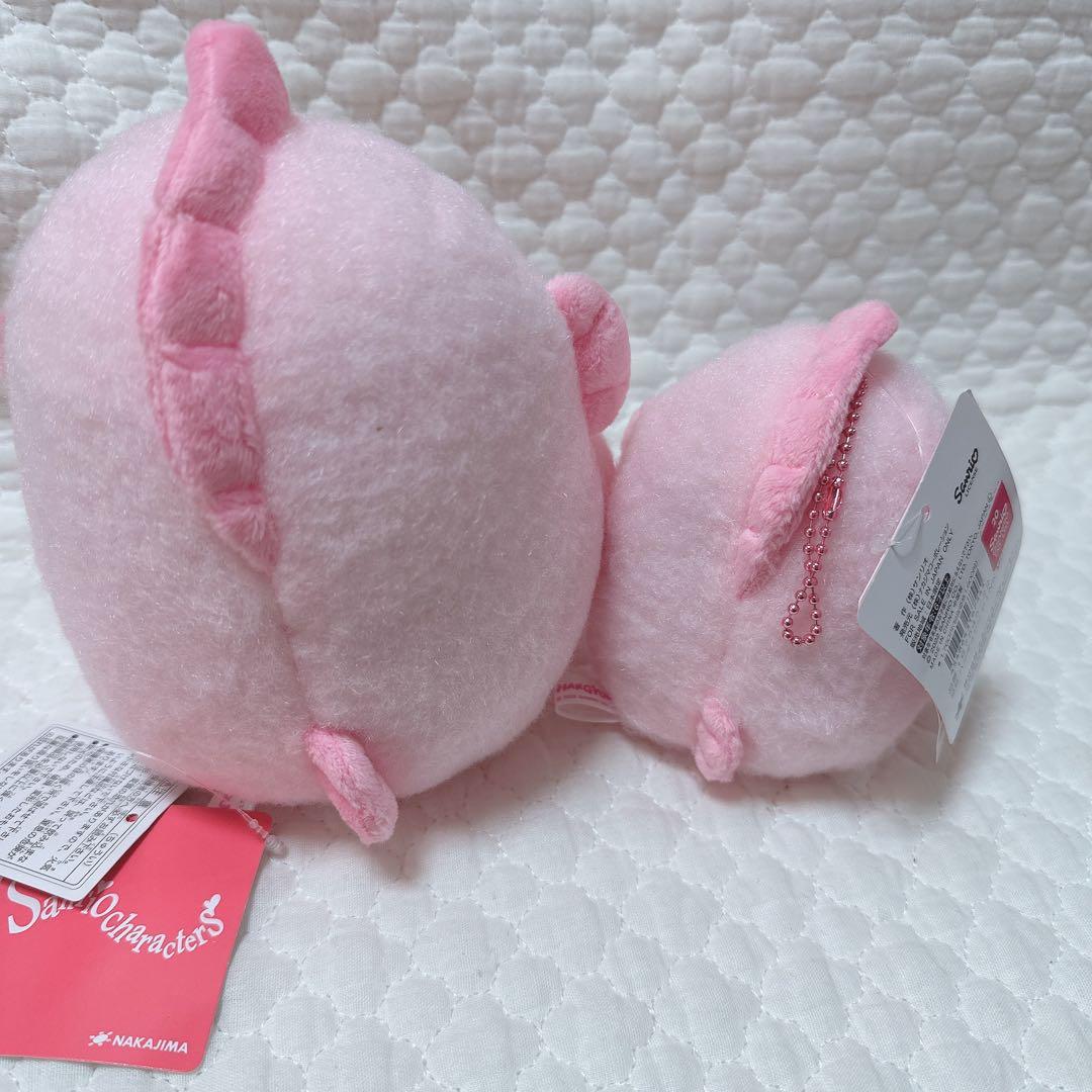 サンリオ❣️激レア ハンギョドン ピンク ぬいぐるみ マスコットセット