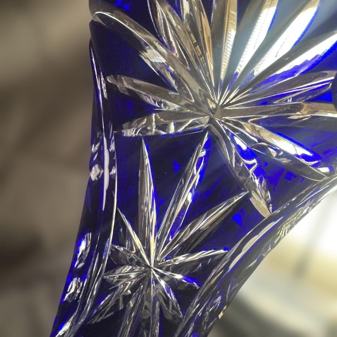 DQESDEN KRISTALL ドイツ製 切子 花瓶 フラワーベース 未使用 - メルカリ