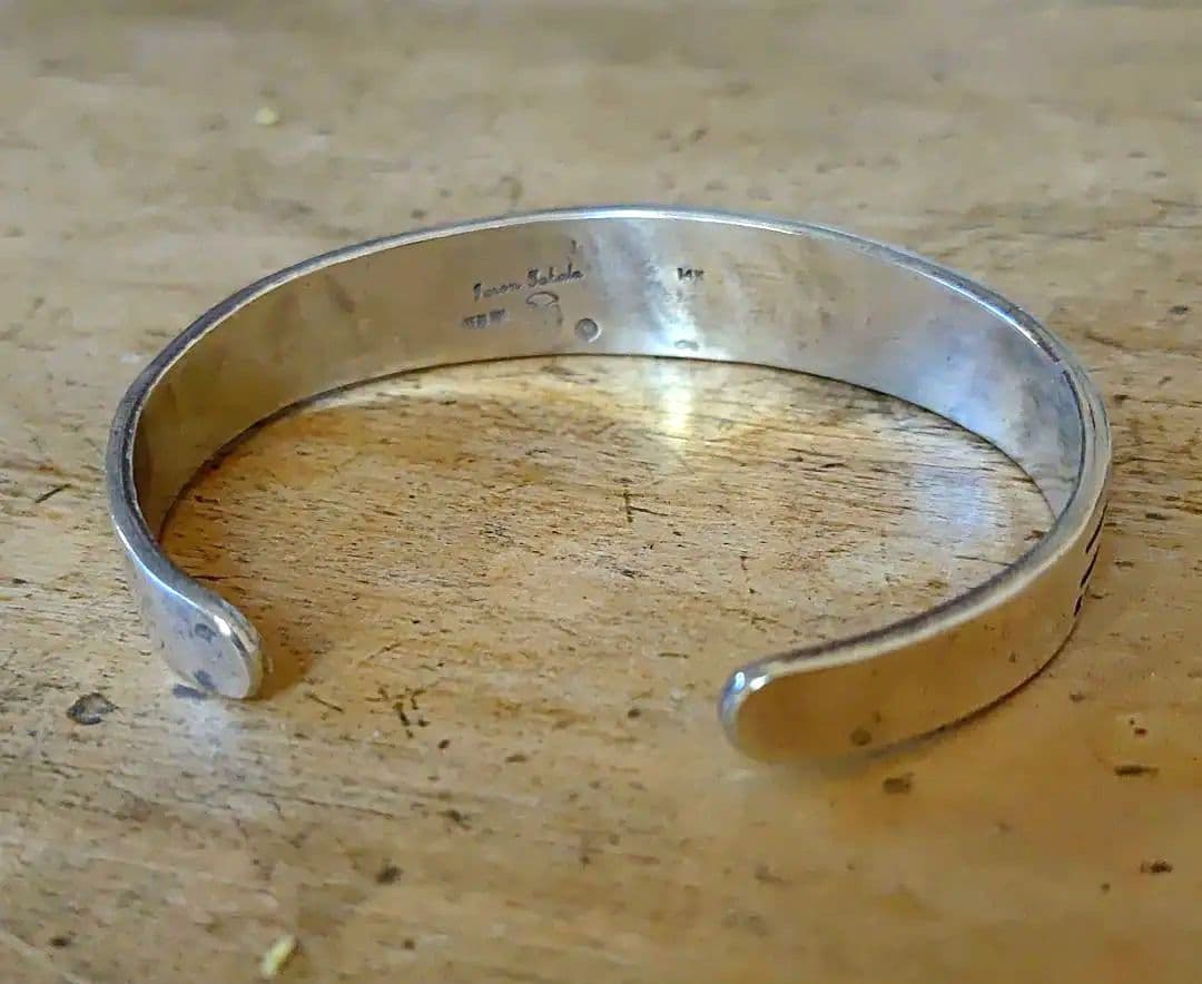 インディアンジュエリー　ホピ族　バングル　ジェイソンタカラ