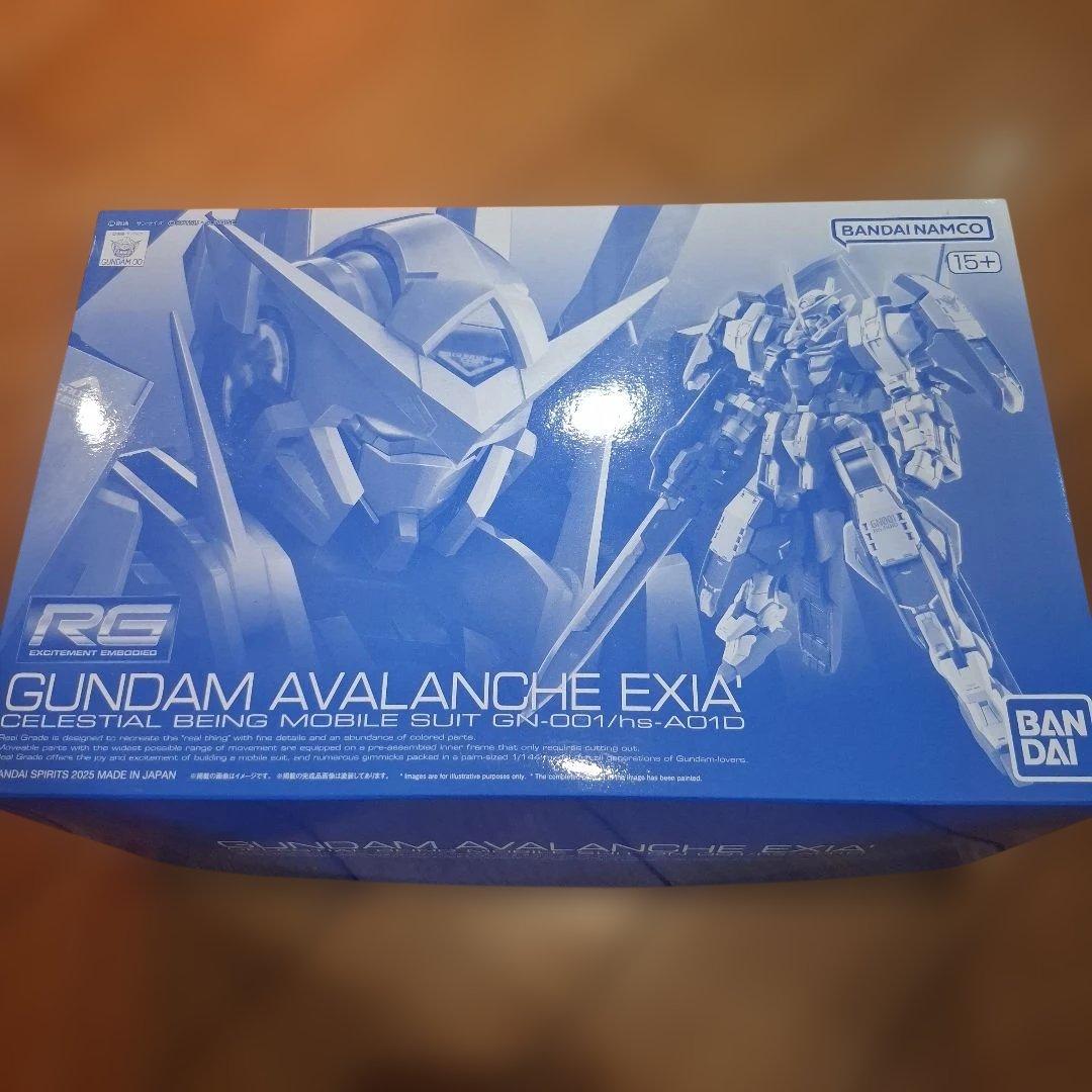 ガンプラ ガンダム00 RG アヴァランチエクシア ザンライザー セット
