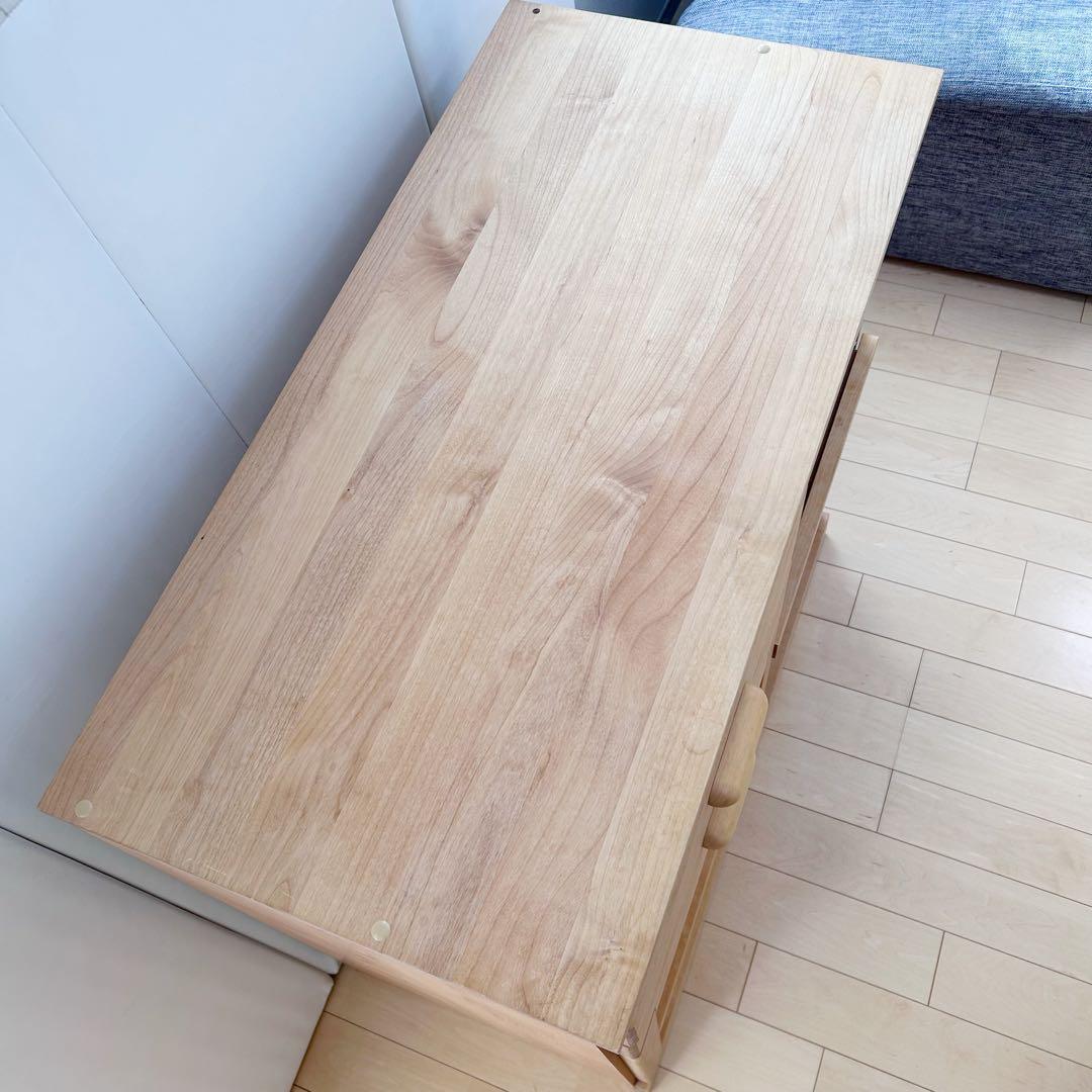 モモナチュラル　VIBO ヴィボ カップボード　キッチンカウンター　レンジ台