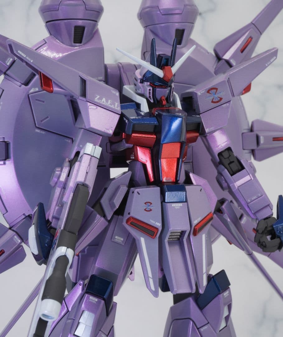 HG 1/144 レジェンドガンダム 完成品 塗装品 - メルカリ