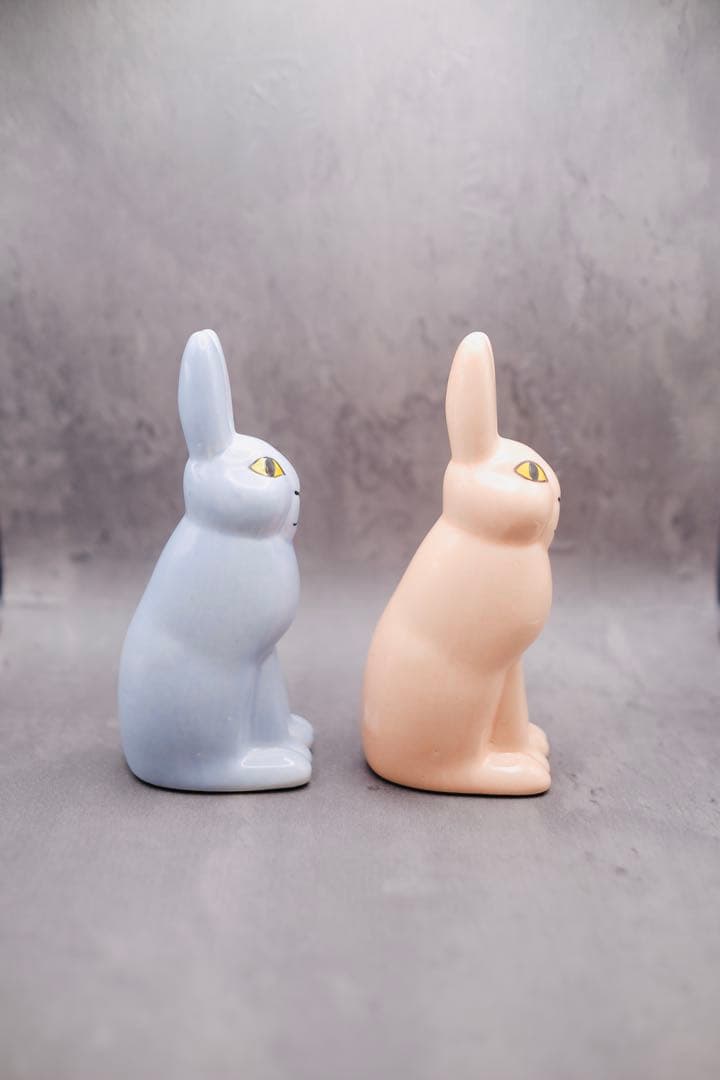 ✨希少✨新品未使用✨ISETAN限定カラー リサラーソン 野うさぎペア 完売品