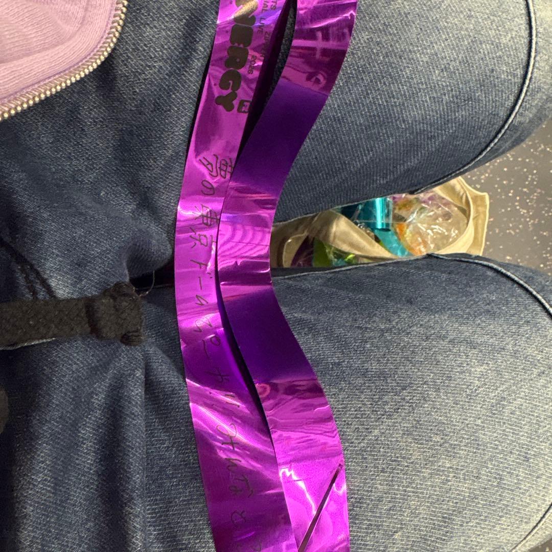 FRUITSZIPPER 銀テープ 東京ドーム 銀テ フルーツジッパーふるっぱー