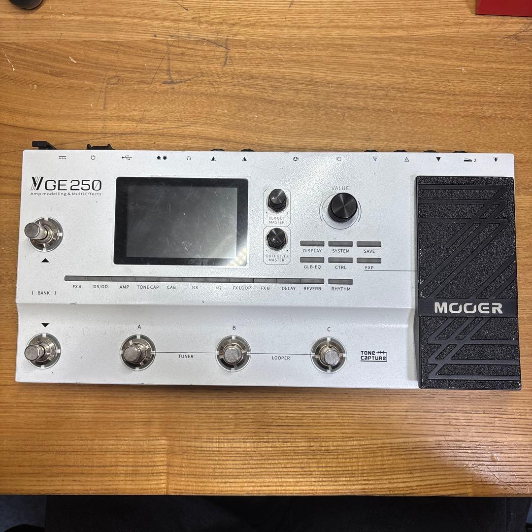 MOOER GE250 アンプモデリング マルチエフェクター Mooer GE250 (マルチエフェクター/アンプシュミレーター) - 【ESP直営