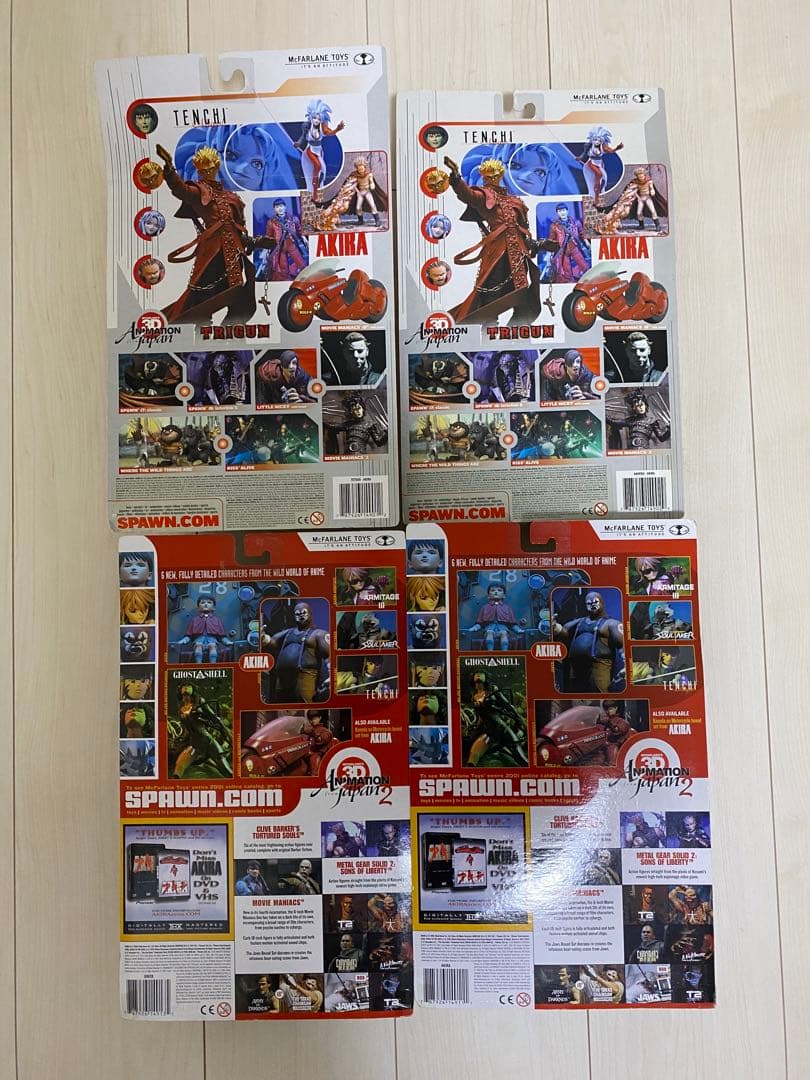 McFarlane Toys AKIRA フィギュア4体+金田のバイク