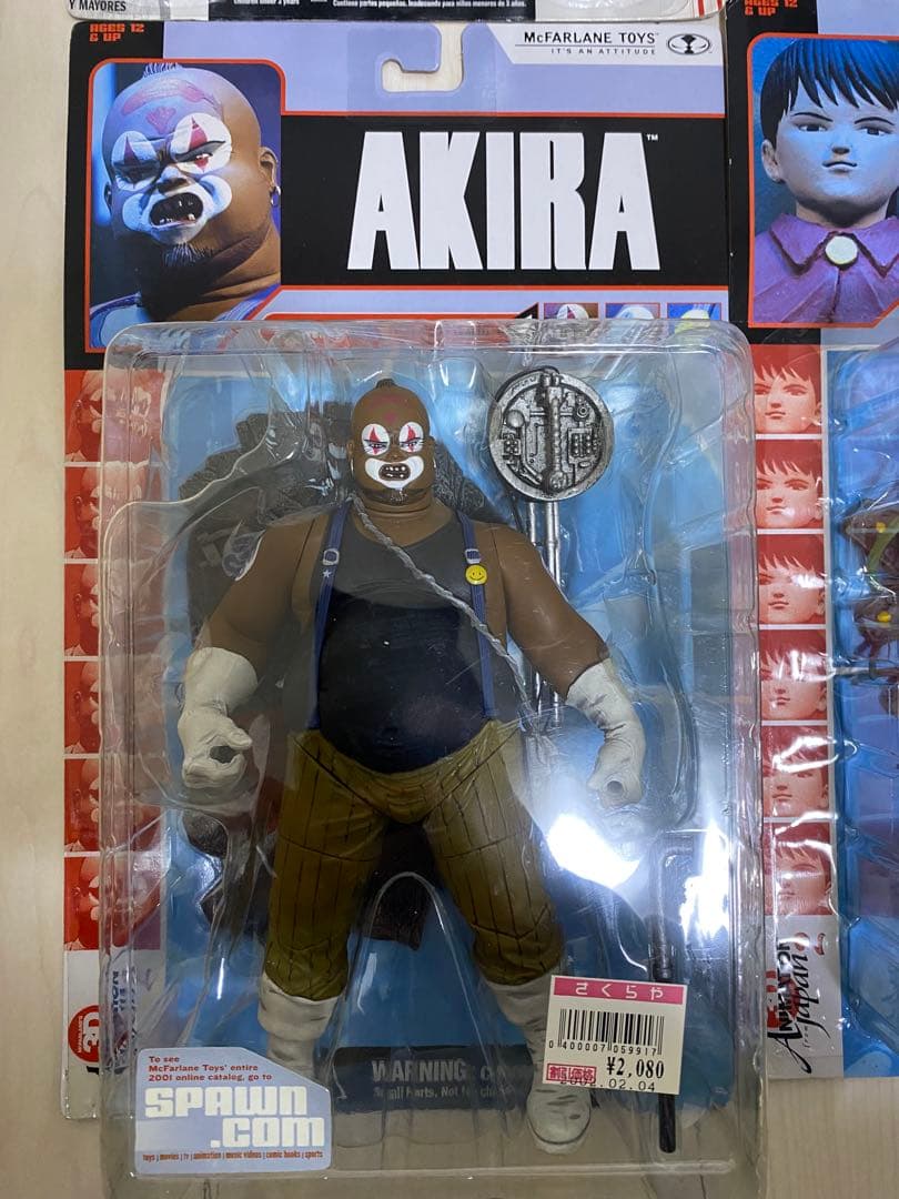 McFarlane Toys AKIRA フィギュア4体+金田のバイク