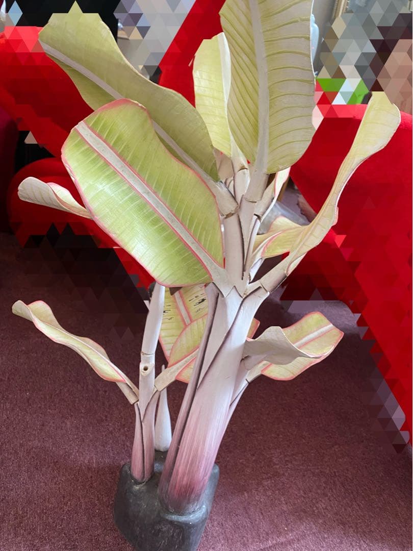 大きなバナナのオブジェ