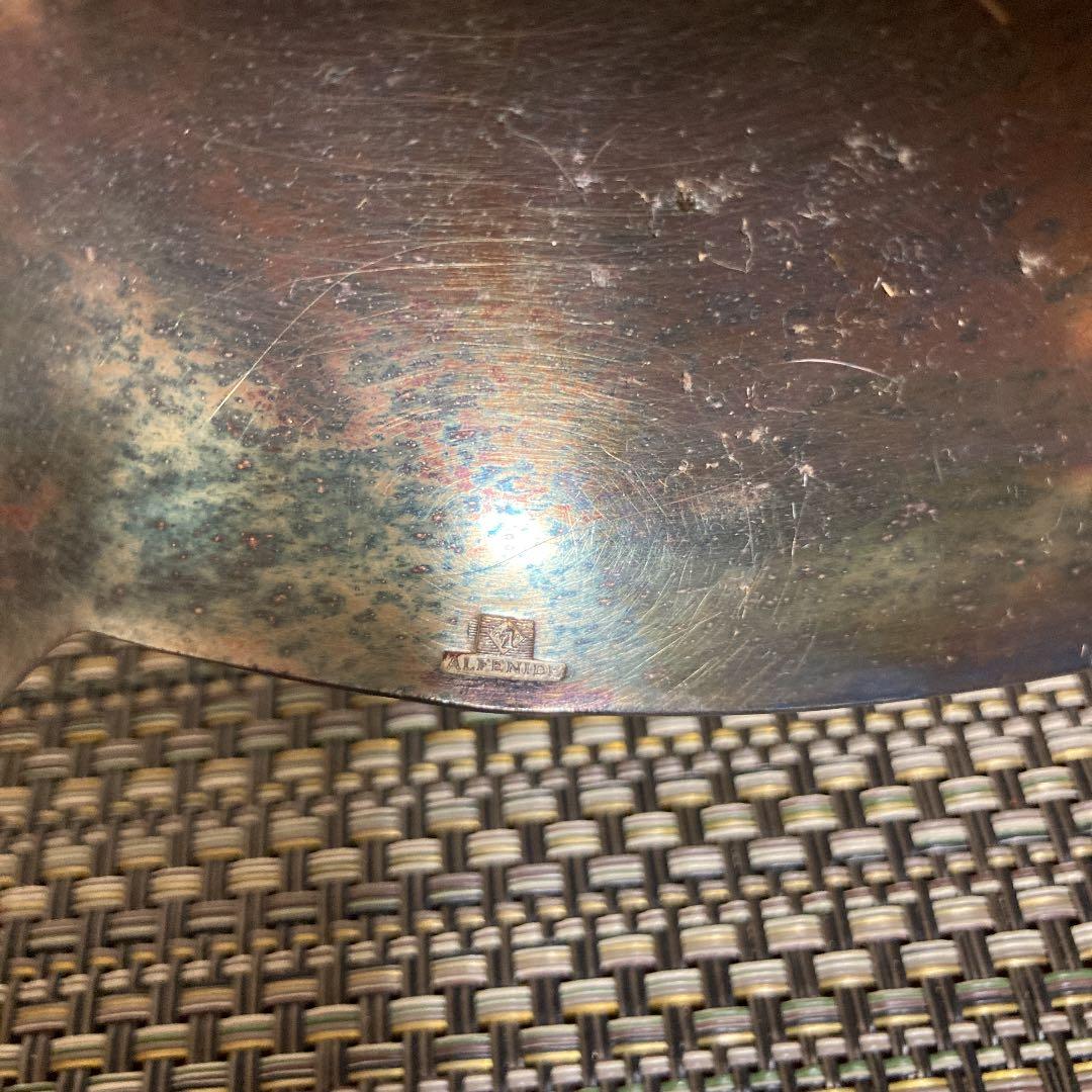 レードル　フランス製　アンティーク　銀メッキ