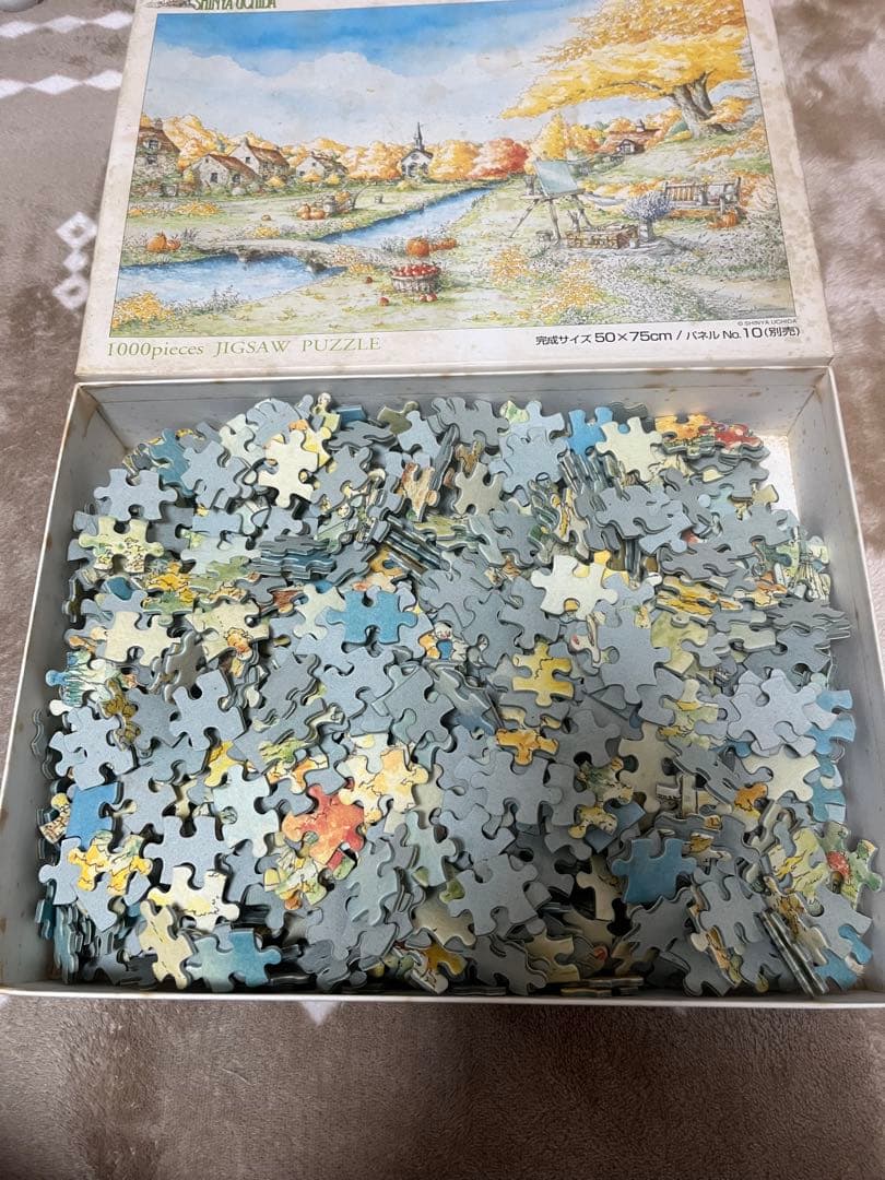内田新哉　ジグソーパズル　1000ピース　ナチュラルウォーク　10-929