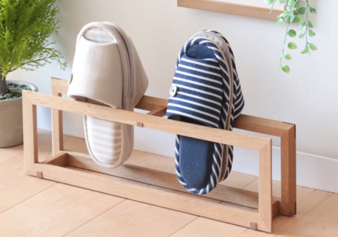 旭川クラフト bau アートクラフトバウ工房 スリッパスタンド